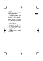 Preview for 11 page of Hitachi CG-PSB Handling Instructions Manual