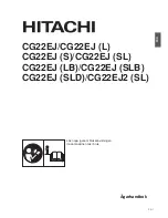 Preview for 18 page of Hitachi CG22EJ Owner'S Manual