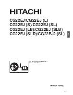 Preview for 50 page of Hitachi CG22EJ Owner'S Manual