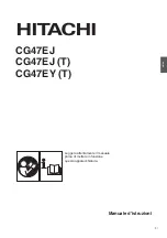 Предварительный просмотр 30 страницы Hitachi CG47EJ Owner'S Manual