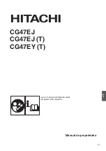 Предварительный просмотр 86 страницы Hitachi CG47EJ Owner'S Manual