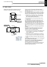 Предварительный просмотр 13 страницы Hitachi CH-10.0N1 Installation And Operation Manual