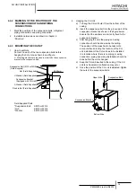 Предварительный просмотр 16 страницы Hitachi CH-10.0N1 Installation And Operation Manual