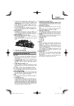 Предварительный просмотр 13 страницы Hitachi CH 10DL (CG) Handling Instructions Manual