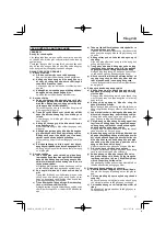 Предварительный просмотр 37 страницы Hitachi CH 10DL (CG) Handling Instructions Manual