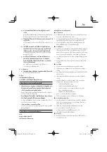 Предварительный просмотр 47 страницы Hitachi CH 10DL (CG) Handling Instructions Manual