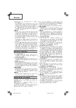 Preview for 36 page of Hitachi CH 14DL Handling Instructions Manual