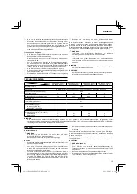 Preview for 13 page of Hitachi CH 22EA2 (50ST) Handling Instructions Manual