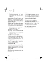 Предварительный просмотр 22 страницы Hitachi CH 22EA2 (50ST) Handling Instructions Manual