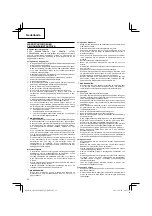 Предварительный просмотр 32 страницы Hitachi CH 22EA2 (50ST) Handling Instructions Manual