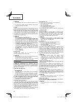 Предварительный просмотр 34 страницы Hitachi CH 22EA2 (50ST) Handling Instructions Manual