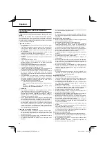 Предварительный просмотр 38 страницы Hitachi CH 22EA2 (50ST) Handling Instructions Manual