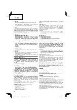 Предварительный просмотр 58 страницы Hitachi CH 22EA2 (50ST) Handling Instructions Manual