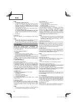 Предварительный просмотр 64 страницы Hitachi CH 22EA2 (50ST) Handling Instructions Manual