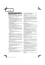 Предварительный просмотр 68 страницы Hitachi CH 22EA2 (50ST) Handling Instructions Manual