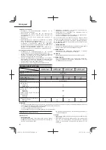 Preview for 20 page of Hitachi CH 22EA2 Handling Instructions Manual