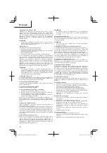 Preview for 22 page of Hitachi CH 22EA2 Handling Instructions Manual