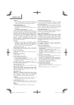 Предварительный просмотр 74 страницы Hitachi CH 22EA2 Handling Instructions Manual