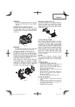 Preview for 19 page of Hitachi CH 22EAP(50ST) Safety Instructions And Instruction Manual