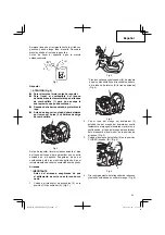 Preview for 25 page of Hitachi CH 22EAP(50ST) Safety Instructions And Instruction Manual