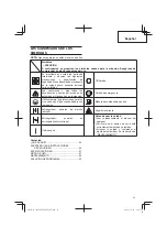 Preview for 23 page of Hitachi CH 22EAP2 50ST Safety Instructions And Instruction Manual