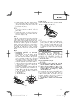 Preview for 29 page of Hitachi CH 22EAP2 50ST Safety Instructions And Instruction Manual