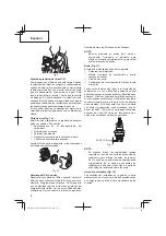 Preview for 30 page of Hitachi CH 22EAP2 50ST Safety Instructions And Instruction Manual