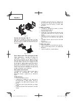 Preview for 32 page of Hitachi CH 22EAP2 50ST Safety Instructions And Instruction Manual