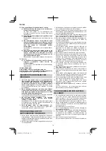 Предварительный просмотр 76 страницы Hitachi CH 36DL Handling Instructions Manual