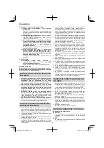 Предварительный просмотр 142 страницы Hitachi CH 36DL Handling Instructions Manual