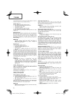 Предварительный просмотр 24 страницы Hitachi CH 50EA3 (ST) Handling Instructions Manual