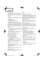 Preview for 50 page of Hitachi CH 50EA3 (ST) Handling Instructions Manual