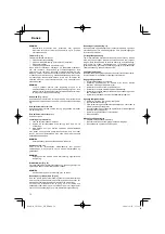 Предварительный просмотр 70 страницы Hitachi CH 50EA3 (ST) Handling Instructions Manual