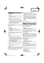 Предварительный просмотр 81 страницы Hitachi CH 50EA3 (ST) Handling Instructions Manual