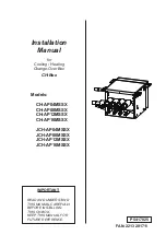 Preview for 1 page of Hitachi CH-AP04MSSX Installation Manual