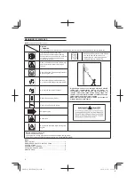 Предварительный просмотр 2 страницы Hitachi CH22EPA Handling Instructions Manual