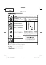 Предварительный просмотр 4 страницы Hitachi CH27EPAP Handling Instructions Manual