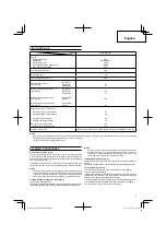 Предварительный просмотр 7 страницы Hitachi CH27EPAP Handling Instructions Manual