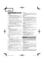 Предварительный просмотр 8 страницы Hitachi CH27EPAP Handling Instructions Manual