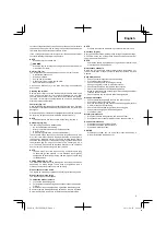 Предварительный просмотр 9 страницы Hitachi CH27EPAP Handling Instructions Manual