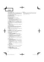 Preview for 16 page of Hitachi CH27EPAP Handling Instructions Manual