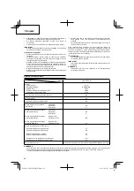 Предварительный просмотр 20 страницы Hitachi CH27EPAP Handling Instructions Manual