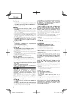 Предварительный просмотр 22 страницы Hitachi CH27EPAP Handling Instructions Manual