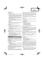 Предварительный просмотр 29 страницы Hitachi CH27EPAP Handling Instructions Manual