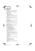 Предварительный просмотр 30 страницы Hitachi CH27EPAP Handling Instructions Manual