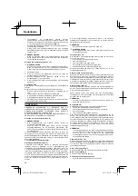 Предварительный просмотр 36 страницы Hitachi CH27EPAP Handling Instructions Manual