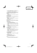 Предварительный просмотр 37 страницы Hitachi CH27EPAP Handling Instructions Manual