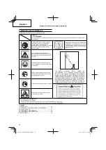 Предварительный просмотр 38 страницы Hitachi CH27EPAP Handling Instructions Manual