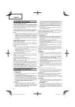 Предварительный просмотр 42 страницы Hitachi CH27EPAP Handling Instructions Manual