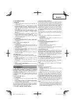 Предварительный просмотр 43 страницы Hitachi CH27EPAP Handling Instructions Manual